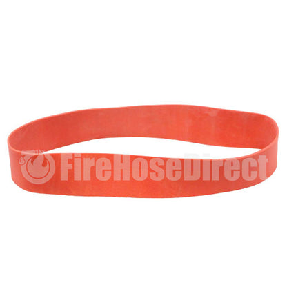 Yellow 5/8" x 50' Forestry Hose (Brass Garden Hose Couplings) with Rubber Band