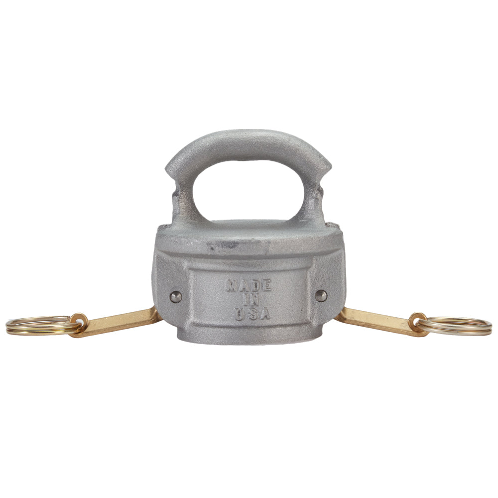 Aluminum 3" Female Safety Bump Cap