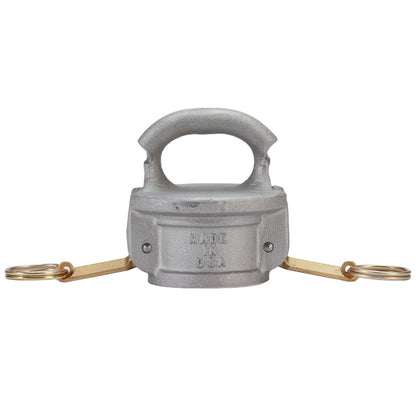 Aluminum 3" Female Safety Bump Cap