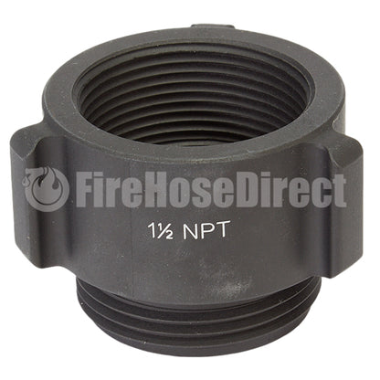 Aluminum 1 1/2" Female NPT to 1 1/2" Male NH