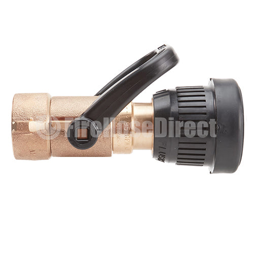 Brass U.S. Coast Guard 1 1/2” Shipboard Vari-Nozzle (NH)