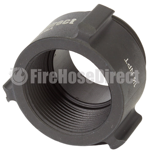 Aluminum 1 1/2" Female NPT to 1 1/2" Male NH