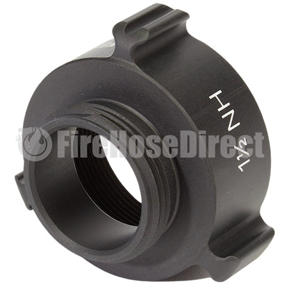 Aluminum 2" Female NPT to 1 1/2" Male NH