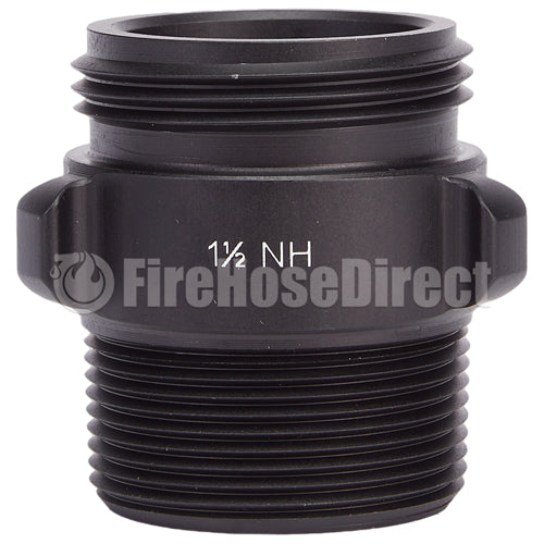 Aluminum 1 1/2" NH to 1 1/2" NPT Double Male