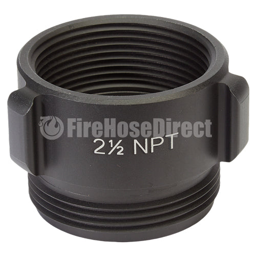 Aluminum 2 1/2" Female NPT to 2 1/2" Male NH