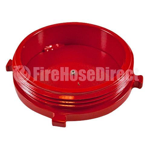 Aluminum 6" Red Dry Hydrant Plug