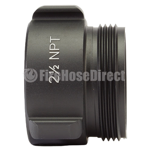 Aluminum 2 1/2" Female NPT to 2 1/2" Male NH