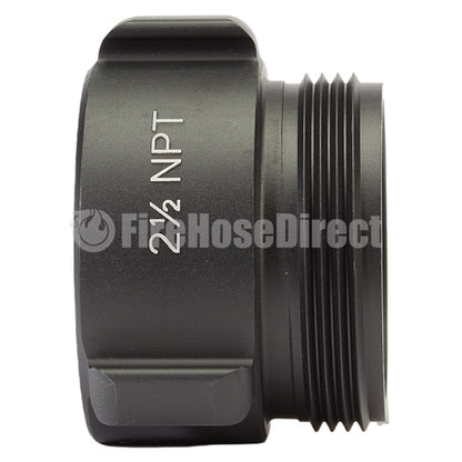 Aluminum 2 1/2" Female NPT to 2 1/2" Male NH