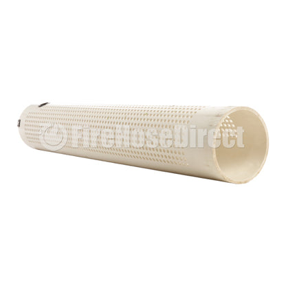 Horizontal 6" PVC Strainer With Fixed Cover
