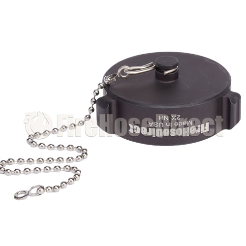 Aluminum 2 1/2" NH Rocker Lug Cap