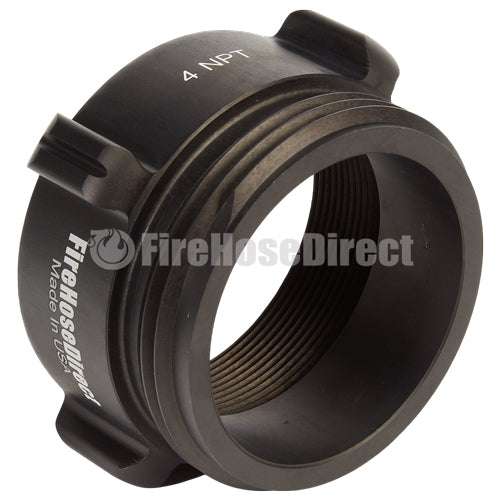 Aluminum 4" Female NPT to 4" Male NH