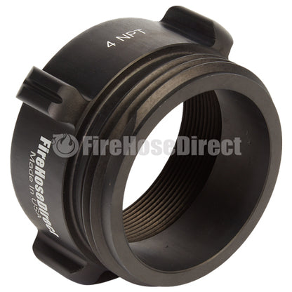 Aluminum 4" Female NPT to 4" Male NH