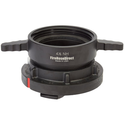 Aluminum 5" Storz x 4 1/2" Swivel Female LH NH Thread