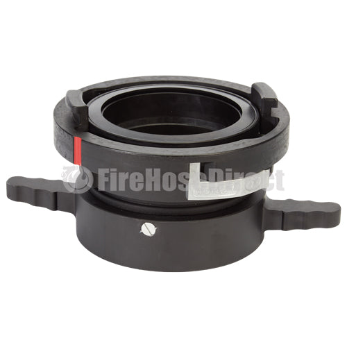 Aluminum 5" Storz x 4 1/2" Swivel Female LH NH Thread