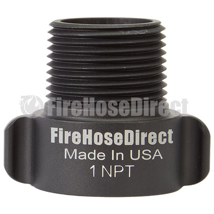 Aluminum GHT Female to 1" Male NPT