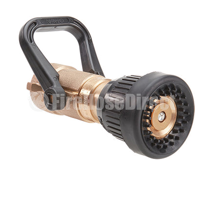 Brass U.S. Coast Guard 1 1/2” Shipboard Vari-Nozzle (NPSH)