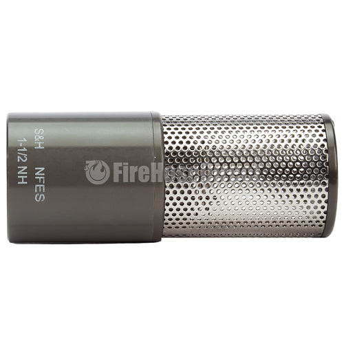 Aluminum 1 1/2" NH Barrel Strainer with Foot Valve