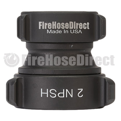 Aluminum 2" NPSH to 1 1/2" NH Double Female
