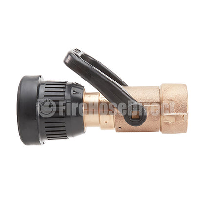 Brass U.S. Coast Guard 1 1/2” Shipboard Vari-Nozzle (NPSH)