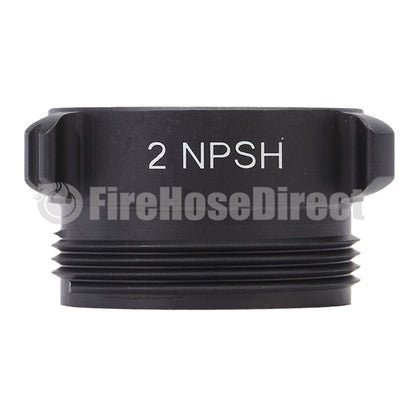 Aluminum 2" Female NPSH to 2 1/2" Male NH