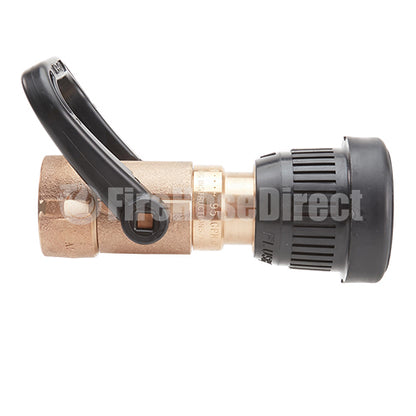 Brass U.S. Coast Guard 1 1/2” Shipboard Vari-Nozzle (NPSH)