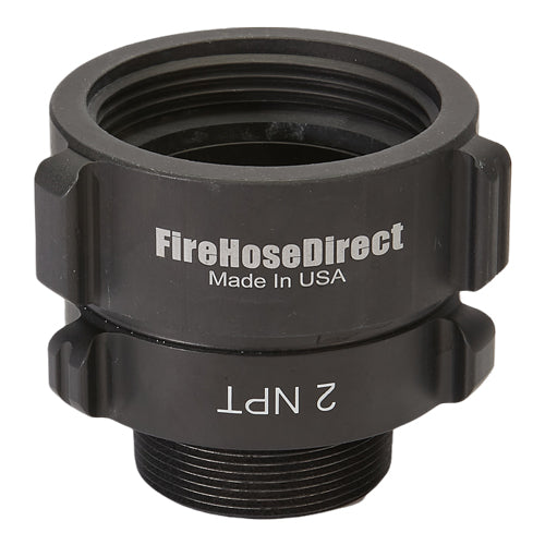 Aluminum 2 1/2" Swivel Female NH to 2" Male NPT