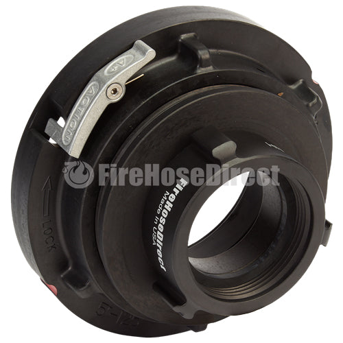 Aluminum 5" Storz x 2 1/2" Swivel Female NH Thread