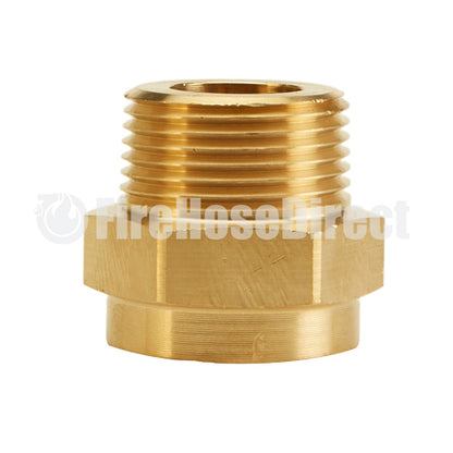 Brass Female GHT to 1" Male NPT (Hex)