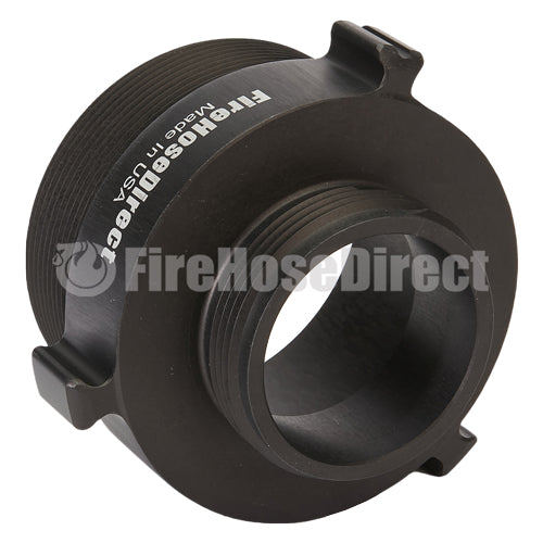 Aluminum 4" NPT to 2 1/2" NH Double Male