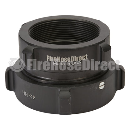 Aluminum 4 1/2" NH to 4" NPT Double Female