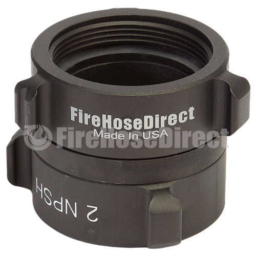 Aluminum 2" NPSH to 2" NPSH Double Female