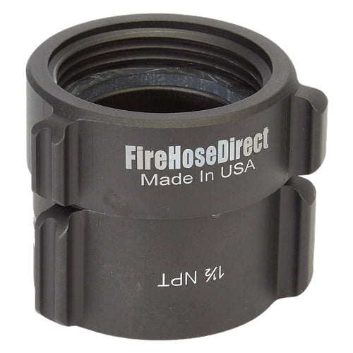 Aluminum 1 1/2" NH to 1 1/2" NPT Double Female