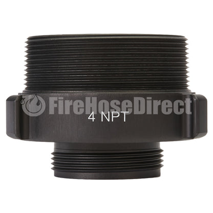 Aluminum 4" NPT to 2 1/2" NH Double Male