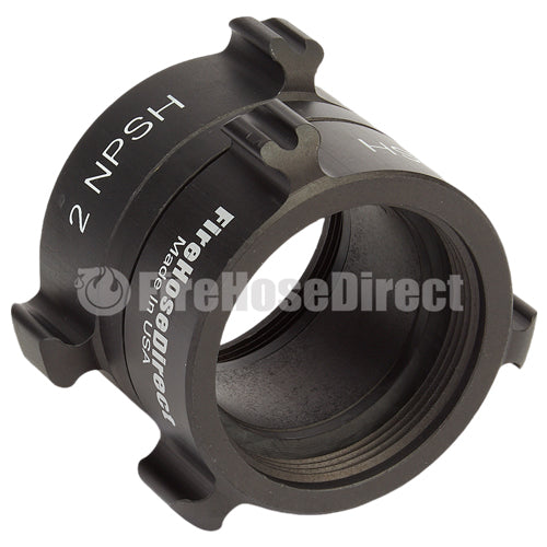 Aluminum 2" NPSH to 2" NPSH Double Female