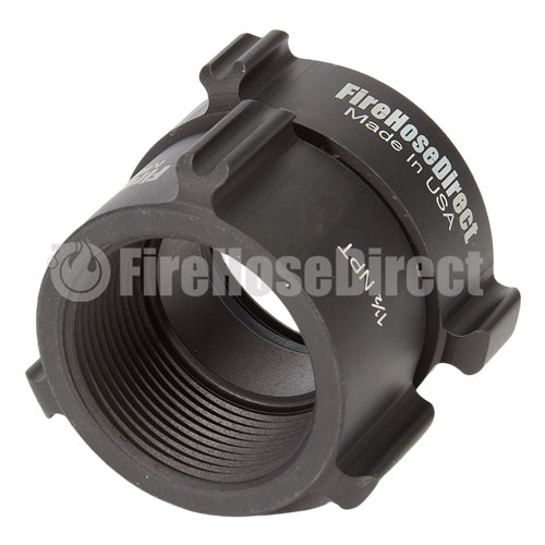 Aluminum 1 1/2" NH to 1 1/2" NPT Double Female