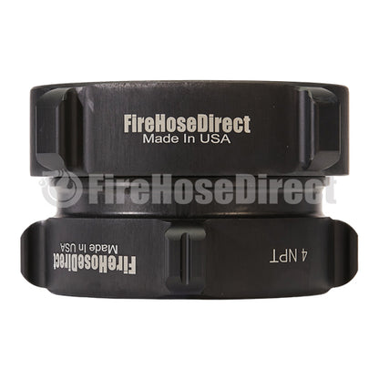 Aluminum 4 1/2" NH to 4" NPT Double Female