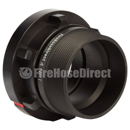 Aluminum 4" Storz x 4" Male NPT Thread