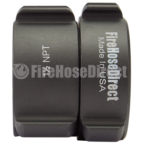 Aluminum 1 1/2" NH to 1 1/2" NPT Double Female