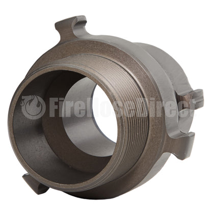 Aluminum 1 1/2" Swivel Female NH to 2" Male NPT