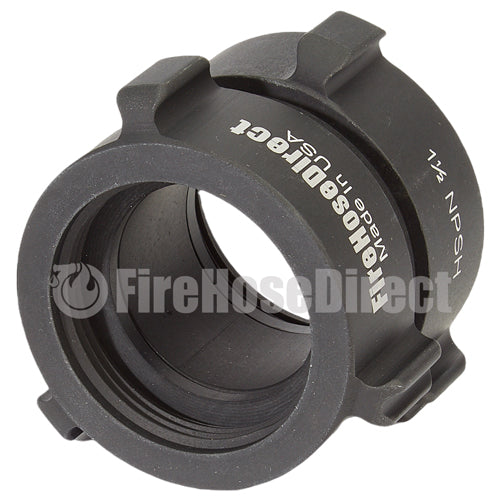 Aluminum 1 1/2" NPSH to 1 1/2" NPSH Double Female