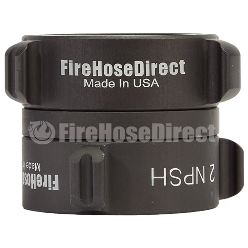 Aluminum 2" NPSH to 2" NPSH Double Female