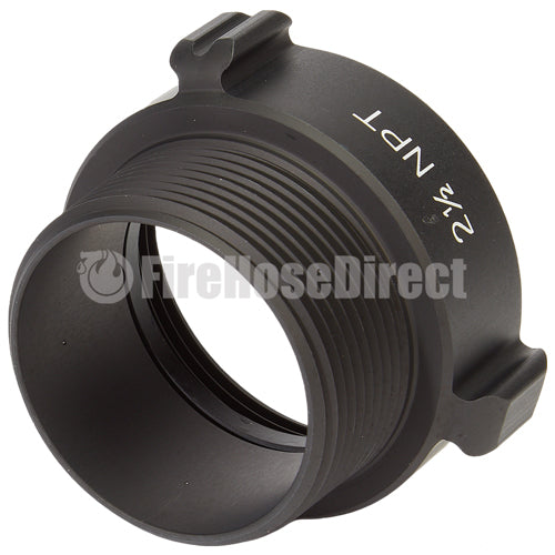 Aluminum 2 1/2" Female NH to 2 1/2" Male NPT