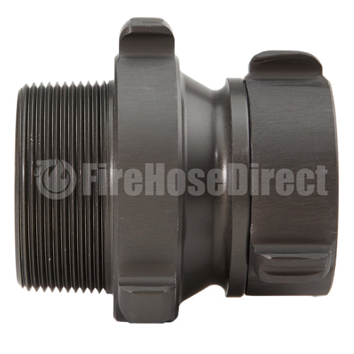 Aluminum 1 1/2" Swivel Female NH to 2" Male NPT