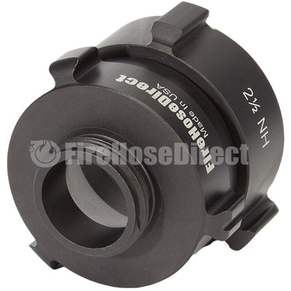 Aluminum 2 1/2" Swivel Female NH to 1 1/2" Male NH