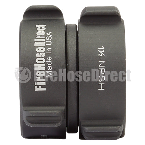 Aluminum 1 1/2" NPSH to 1 1/2" NPSH Double Female