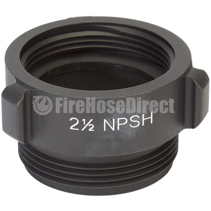 Aluminum 2 1/2" Female NPSH to 2 1/2" Male NH