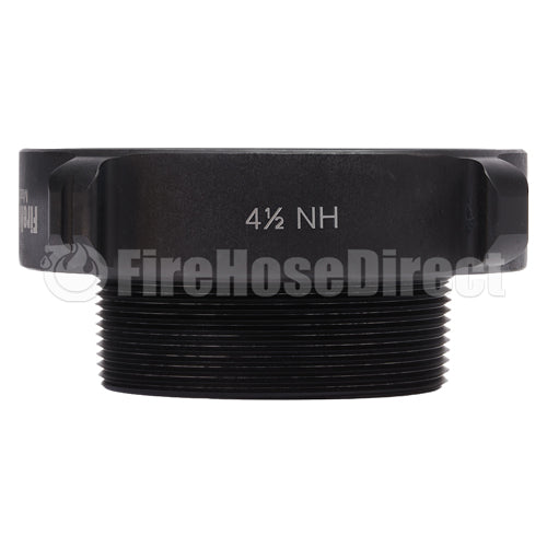 Aluminum 4 1/2" Female NH to 4" Male NPT