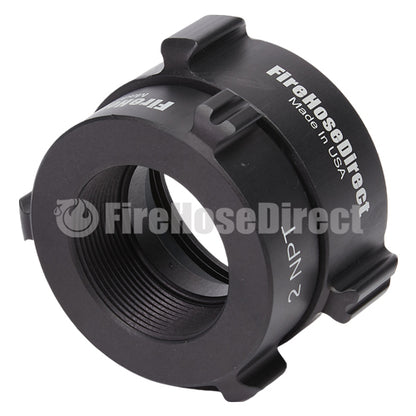 Aluminum 2 1/2" NH to 2" NPT Double Female