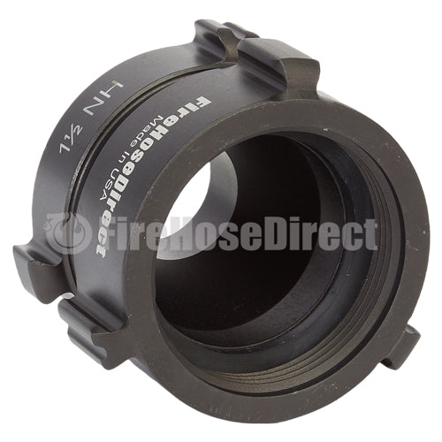 Aluminum 2 1/2" Swivel Female NH to 1 1/2" Male NH