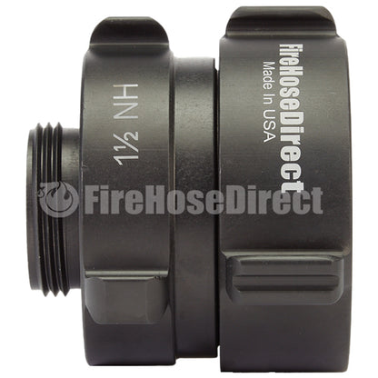 Aluminum 2 1/2" Swivel Female NH to 1 1/2" Male NH